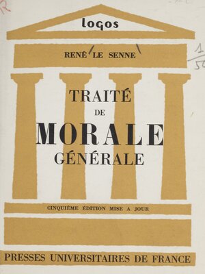 cover image of Traité de morale générale